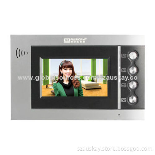 Video Door Phone & 4.3-inch TFT Screen with 480 x 272 Pixels High-resolution